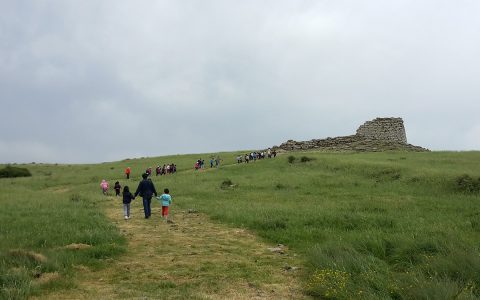 Visita al nuraghe Santu Milanu